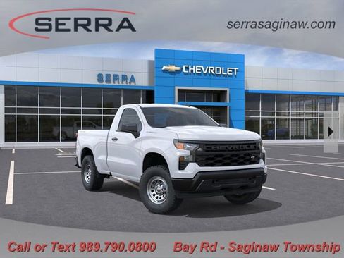 New 2026 Chevrolet Silverado 1500 W/T w/ WT Value Package AWD/4WD image 1