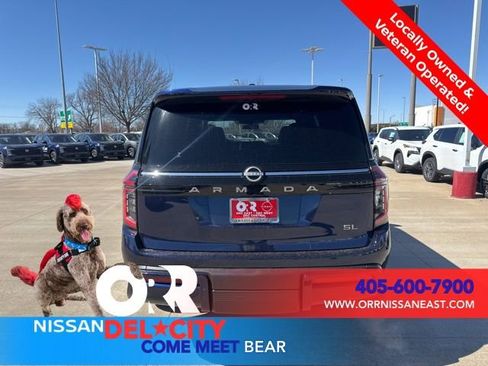New 2025 Nissan Armada SL w/ Captain's Chari Seat Package RWD image 4