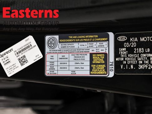 Used 2020 Kia Forte LXS FWD image 34