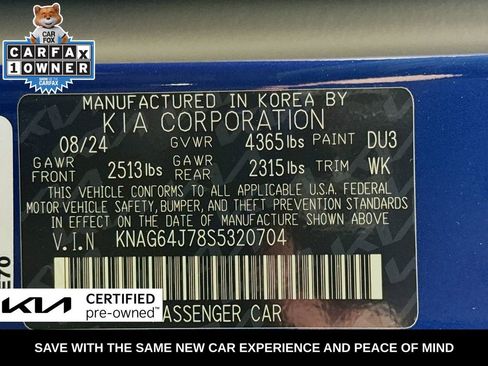 Certified 2025 Kia K5 GT-Line w/ GT-Line Premium Package FWD image 37