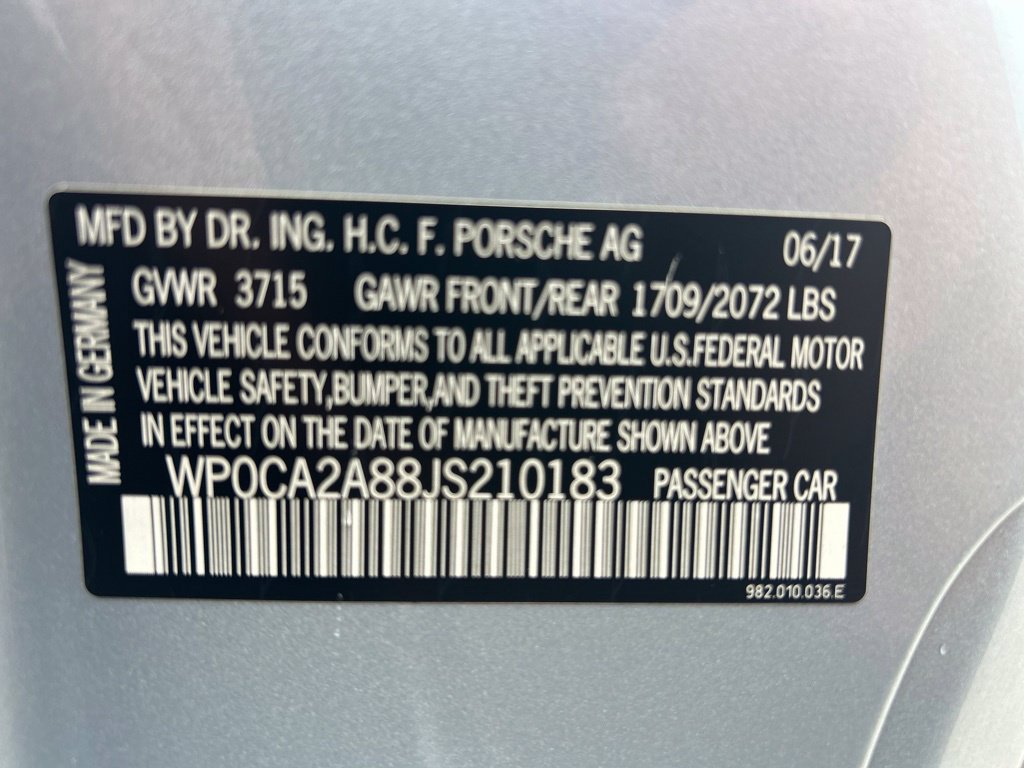 Used 2018 Porsche 718 Boxster RWD image 36