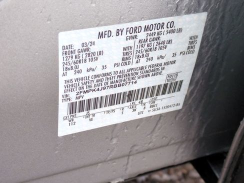 Certified 2024 Ford Edge SEL w/ Convenience Package image 34