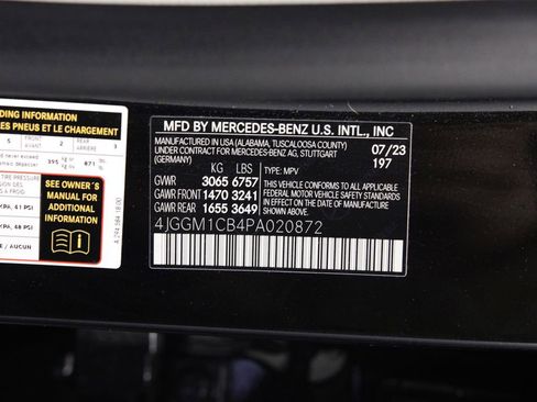 Certified 2023 Mercedes-Benz EQE 350+ 4MATIC SUV image 24