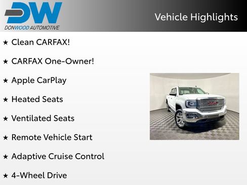 Used 2018 GMC Sierra 1500 SLT AWD/4WD image 3