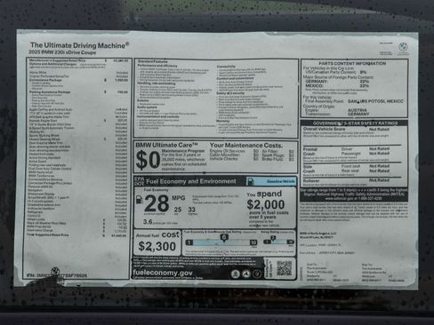 New 2025 BMW 230i xDrive Coupe w/ Convenience Package image 15