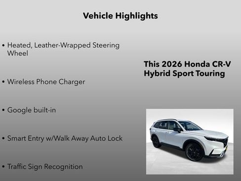 New 2026 Honda CR-V Sport Touring image 20