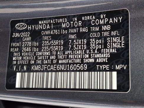 Used 2022 Hyundai Tucson N Line w/ Cargo Package image 27