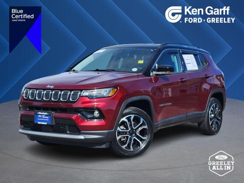 Used 2022 Jeep Compass Limited AWD/4WD image 1