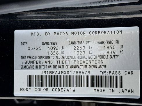 Used 2025 MAZDA MAZDA3 s image 31