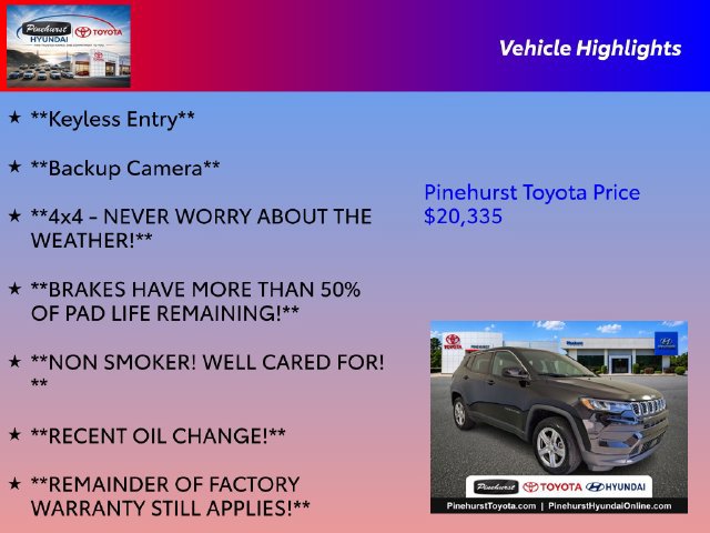 Used 2024 Jeep Compass Sport AWD/4WD image 31