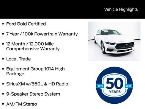 Used 2025 Ford Mustang Coupe RWD image 6