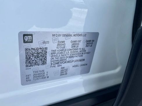 Certified 2023 Chevrolet Traverse LT w/ LPO, Floor Liner Package image 25