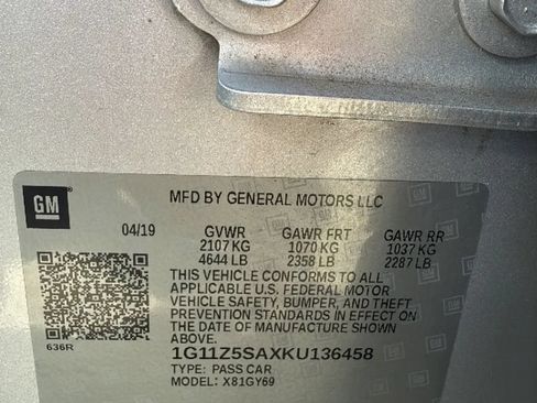 Used 2019 Chevrolet Impala LT FWD image 31