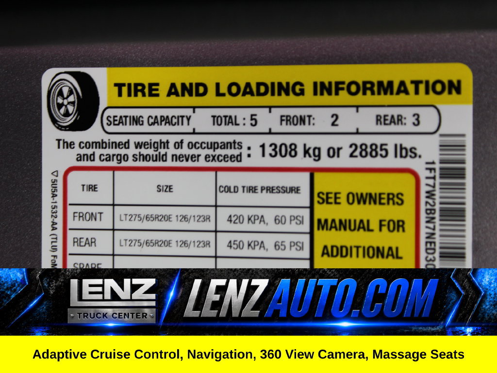 Used 2022 Ford F250 Platinum w/ FX4 Off-Road Package AWD/4WD image 82