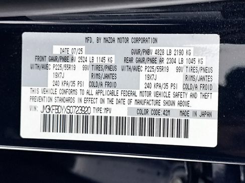 Certified 2025 MAZDA CX-5 2.5 Turbo w/ Premium Package AWD/4WD image 40