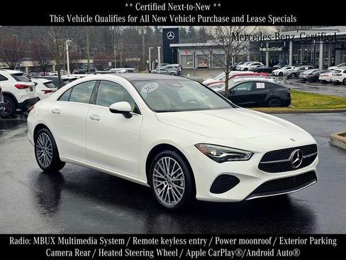 Certified 2025 Mercedes-Benz CLA 250 4MATIC image 1