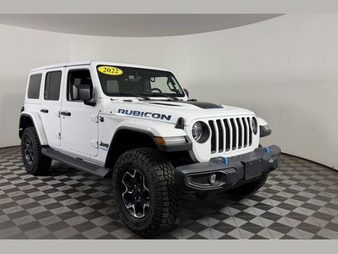 Used 2022 Jeep Wrangler Unlimited Rubicon 4xe AWD/4WD image 1