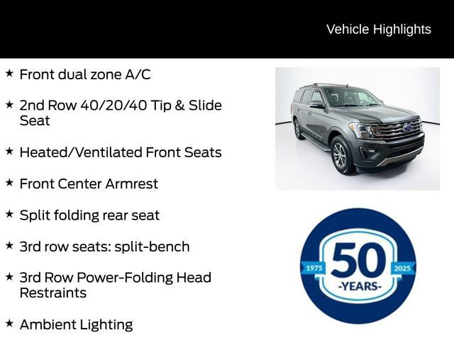 Used 2019 Ford Expedition XLT w/ Equipment Group 202A AWD/4WD image 16