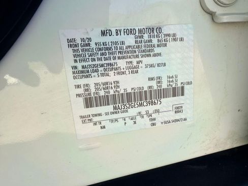 Used 2021 Ford EcoSport SE image 19