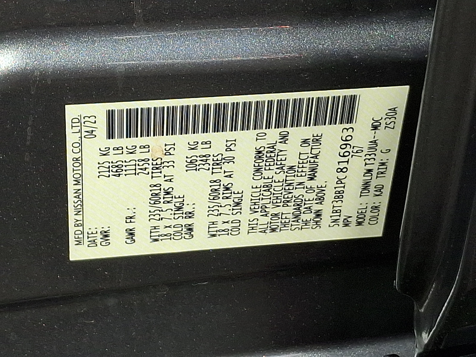 Used 2023 Nissan Rogue SV AWD/4WD image 27