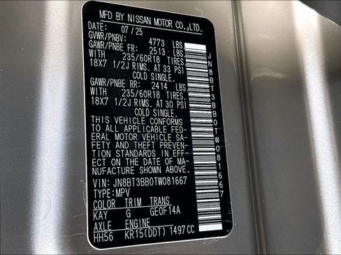 Used 2026 Nissan Rogue SV w/ SV Premium Package image 35