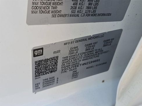 Certified 2022 Chevrolet Silverado 1500 RST AWD/4WD image 25
