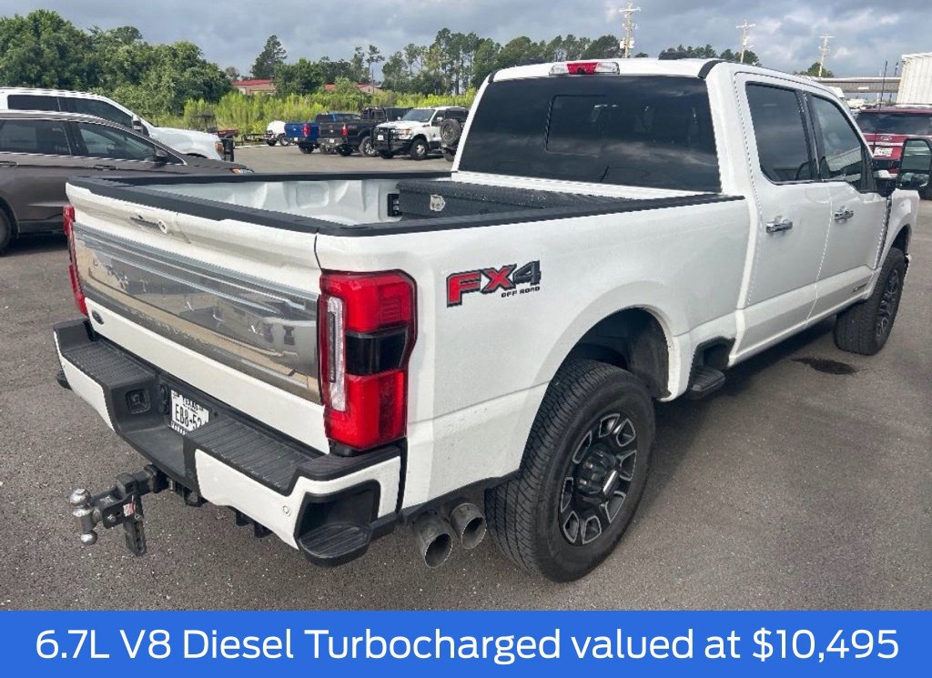 Used 2024 Ford F250 Platinum w/ FX4 Off-Road Package AWD/4WD image 3