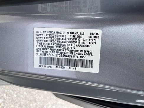 Used 2016 Honda Odyssey LX image 14