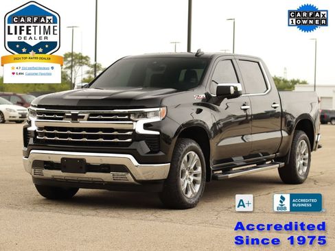 Used 2025 Chevrolet Silverado 1500 LTZ w/ Technology Package AWD/4WD image 3