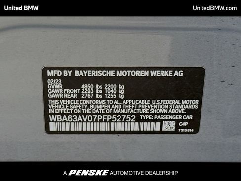 Used 2023 BMW 430i Gran Coupe w/ M Sport Package image 15