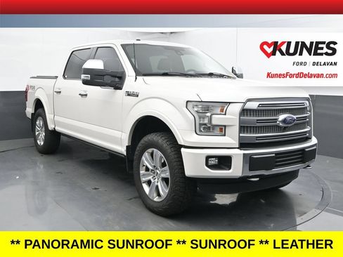 Used 2015 Ford F150 Platinum w/ Equipment Group 701A Luxury AWD/4WD image 1