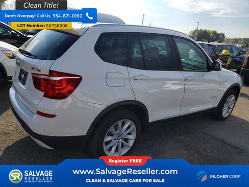 Used 2016 BMW X3 xDrive28i AWD/4WD image 4