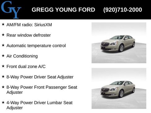 Used 2016 Buick LaCrosse Leather image 13