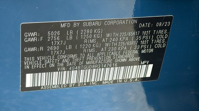 Used 2024 Subaru Outback Wilderness AWD/4WD image 30