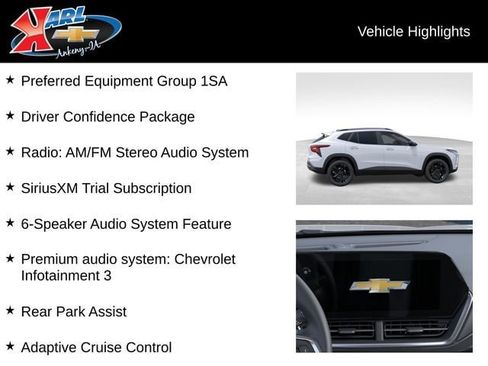 New 2026 Chevrolet Trax ACTIV w/ Driver Confidence Package FWD image 3