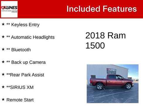 Used 2018 RAM 1500 Big Horn image 5