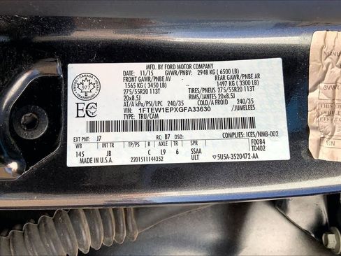 Used 2016 Ford F150 XLT w/ Equipment Group 302A Luxury image 31