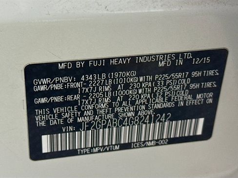 Used 2016 Subaru Crosstrek 2.0i Premium w/ Moonroof Package image 31