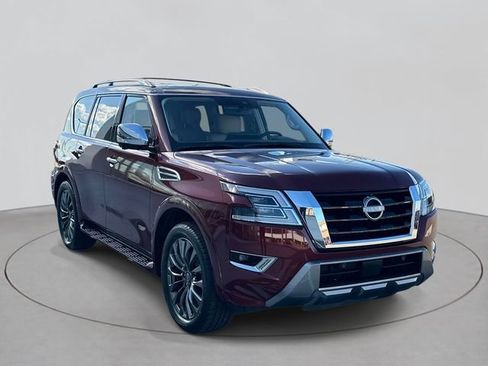 Used 2023 Nissan Armada Platinum w/ Captain's Chairs Package AWD/4WD image 33
