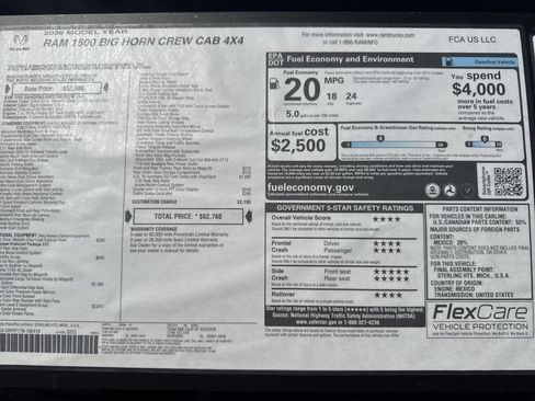 New 2026 RAM 1500 Big Horn image 43