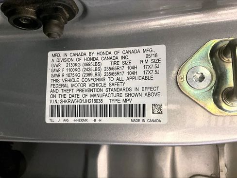 Used 2018 Honda CR-V LX image 34