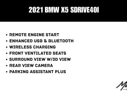 Used 2021 BMW X5 sDrive40i w/ Luxury Seating Package 2 RWD image 2