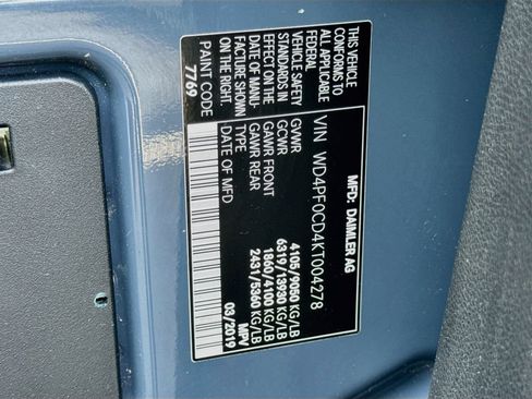Used 2019 Mercedes-Benz Sprinter 144 image 15