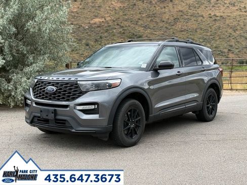 Used 2022 Ford Explorer ST-Line w/ Class IV Trailer Tow Package AWD/4WD image 1