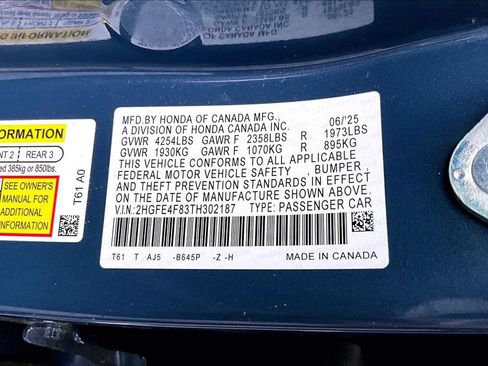 Used 2026 Honda Civic Sport image 16