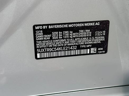 Used 2019 BMW X3 xDrive30i w/ M Sport Package 2 AWD/4WD image 42