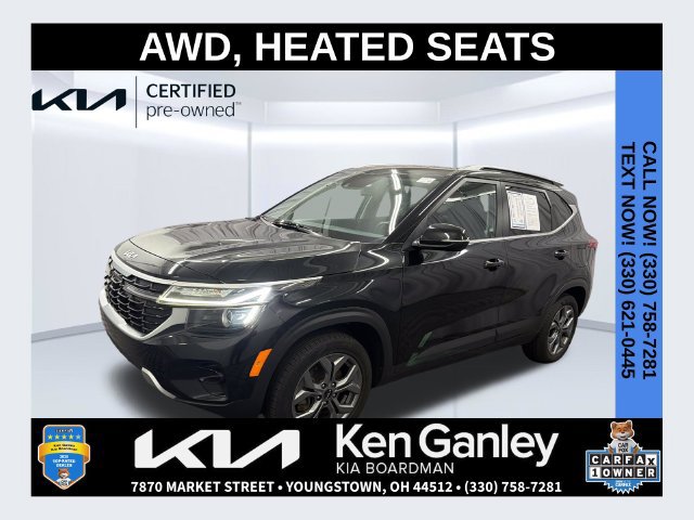 Certified 2024 Kia Seltos S AWD/4WD 360° Tour