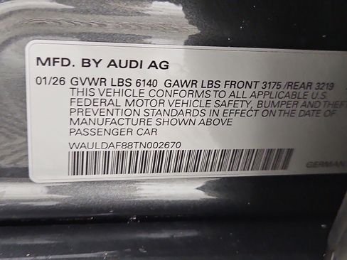 New 2026 Audi A8 L 3.0T image 44