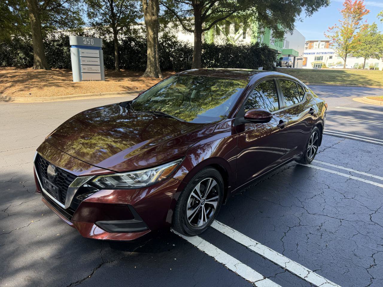 Used 2021 Nissan Sentra SV FWD image 1