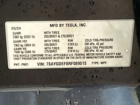 Used 2024 Tesla Model Y Performance AWD/4WD image 30